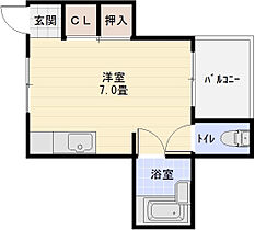 ウエストシャトー1  ｜ 大阪府柏原市国分西２丁目（賃貸アパート1R・2階・17.35㎡） その2