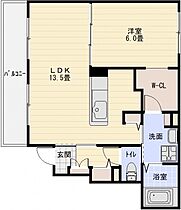 サニーグレイスM3号館  ｜ 大阪府八尾市恩智中町２丁目（賃貸アパート1LDK・1階・47.91㎡） その2