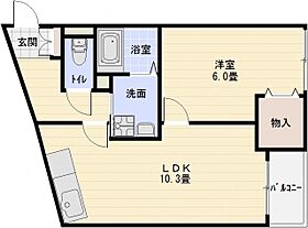 カーサセレノ  ｜ 大阪府柏原市法善寺３丁目（賃貸アパート1LDK・1階・40.03㎡） その2