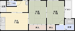 コーポ西尾 2階/-
