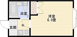 間取図画像 1K