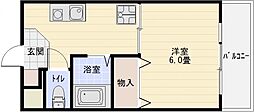 JPアパートメント柏原 2階