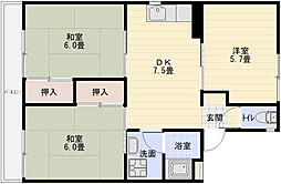 パレーシャル森田 2階