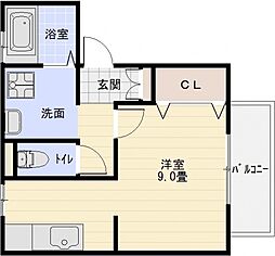 サンフェルティB棟 1階