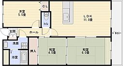 ルキア国分 6階/-