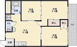 グリーンヒル松倉 2階/-