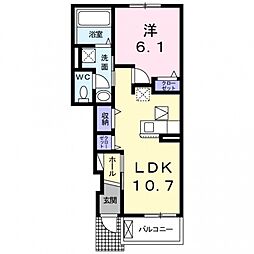 パークライフ八尾2 1階/-