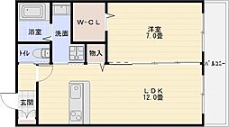 メゾンメルヴェイユ 2階