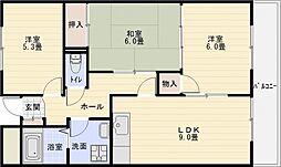 グランパリス国分 3階