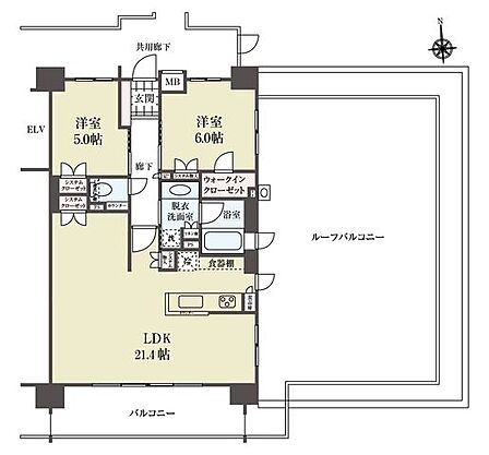 【間取図】