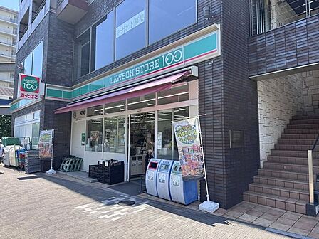 ローソンストア100東大島店 徒歩7分。 510m