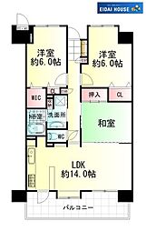 間取図画像 3LDK