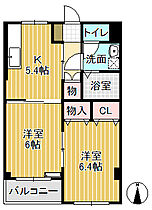 ドリームハウス砺波 108 ｜ 富山県砺波市太郎丸（賃貸アパート2K・1階・43.33㎡） その1