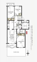 間取図画像 3LDK