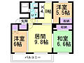 テレパレス小樽奥沢2階4.9万円