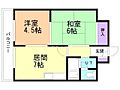 エムズフラッツ4階4.2万円