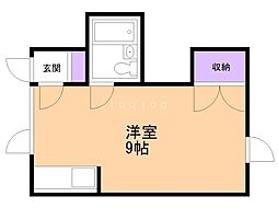 間取図画像 ワンルーム