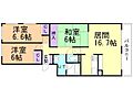 サーム朝里が丘1階6.4万円