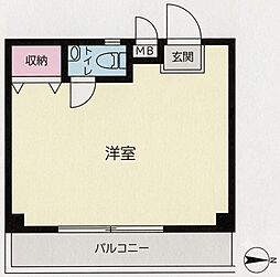 コンフォートスズキの間取図画像