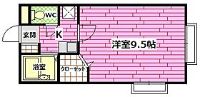 ボヌール  ｜ 広島県広島市安芸区矢野南1丁目（賃貸アパート1K・2階・26.50㎡） その2