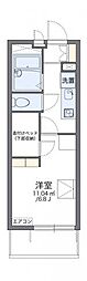 東葉高速鉄道 八千代緑が丘駅 徒歩22分の賃貸マンション 2階1Kの間取り