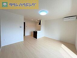 京成千葉線 京成幕張駅 徒歩10分の賃貸アパート 2階1SLDKのリビング/ダイニング