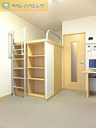 千葉都市モノレール 天台駅 徒歩7分の賃貸マンション 2階1Kのリビング/ダイニング