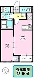 間取図画像 1DK