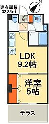 金太郎ヒルズ215'★ 1LDKの間取図画像