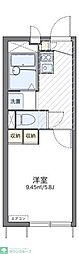 レオパレスコニファー2 1Kの間取図画像