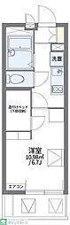レオパレス穴川 1Kの間取図画像