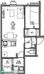 KEIAI RESIDENCE 八千代中央 1LDKの間取図画像