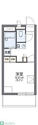 レオパレスグリーンシティ 1Kの間取図画像