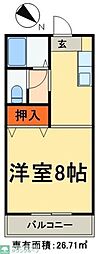 メゾン21 1Kの間取図画像