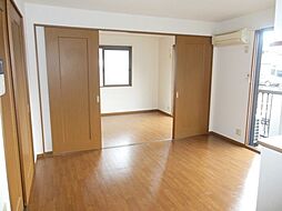 京王相模原線 多摩境駅 徒歩12分の賃貸アパート 1階2LDKのリビング/ダイニング