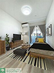 SABIO X 202 2階1Kのリビング/ダイニング