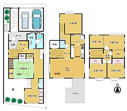 今熊野南日吉町戸建て 7LDK