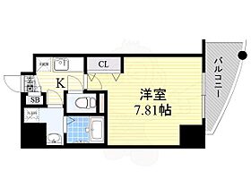 大阪府大阪市浪速区久保吉１丁目（賃貸マンション1K・12階・24.08㎡） その2