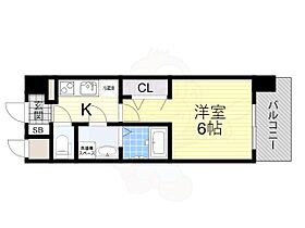 大阪府大阪市西成区岸里２丁目6番1号（賃貸マンション1K・5階・22.14㎡） その2