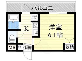 大阪府大阪市浪速区桜川２丁目1番10号（賃貸マンション1K・6階・20.20㎡） その2