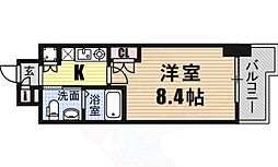 グラマシー日本橋 1Kの間取図画像