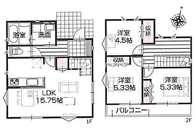 間取り：間取図