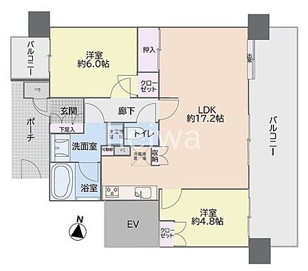 【間取図】