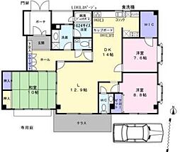 StarResidence豪徳寺 3SLDKの間取図画像