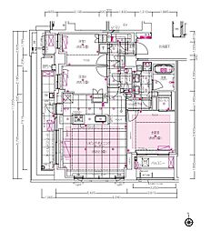ディアナコート自由が丘翠景 3LDKの間取図画像