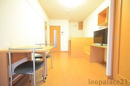 京王高尾線 山田駅 徒歩17分の賃貸アパート 2階1Kのリビング/ダイニング