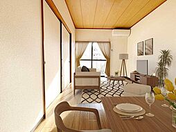 リバーサイド・ヴィラ 101 1階2Kのリビング/ダイニング