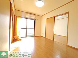 JR中央線 西八王子駅 バス15分 諏訪宿下車 徒歩8分の賃貸アパート 1階2DKのリビング/ダイニング