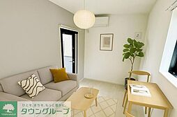 JR八高線 拝島駅 徒歩16分の賃貸アパート 3階1Kのリビング/ダイニング