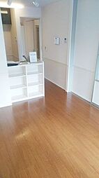 京王線 北野駅 徒歩8分の賃貸アパート 2階1LDKのリビング/ダイニング